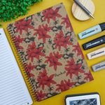 Caderno Universitário Espiral 1 Matéria PaperKraft 20 x 27,5 cm 80 Folhas - São Domingos