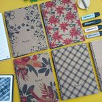 Caderno Universitário Espiral 1 Matéria PaperKraft 20 x 27,5 cm 80 Folhas - São Domingos
