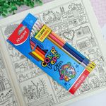 Lápis de Cor Colorpeps Star 12 cores + 3 Lapis Bicolor - Maped