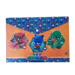 Pasta Malote A4 Laranja com Botão Pj Masks 332 mm x 237 mm - DAC