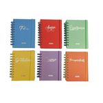 Agenda Executiva Permanente Frases Colorida 10,4 x 14,2 cm 160 Folhas - Interponte