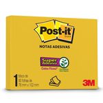 Bloco Adesivo Post-It 76 mm x 102 mm 90 Folhas - 3M