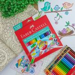 Lápis de Cor Aquarelável 48 Cores - Faber-Castell
