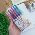 Canetas Hidrográficas 6 Cores Apagável Frixion Colors - Pilot