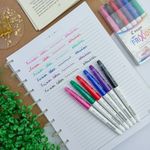 Canetas Hidrográficas 6 Cores Apagável Frixion Colors - Pilot
