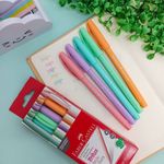 Caneta Esferográfica Média Trilux Style Colors 5 Cores Pastel - Faber Castell