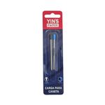 Kit Recarga para Caneta Esferográfia Tinta Azul e Preta 1.0 mm - Yin's