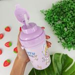 Kit Lancheira Infantil com 2 Talheres + Garrafa 500 ml - Interponte