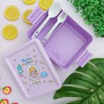 Kit Lancheira Infantil com 2 Talheres + Garrafa 500 ml - Interponte