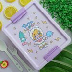 Kit Lancheira Infantil com 2 Talheres + Garrafa 500 ml - Interponte