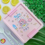 Kit Lancheira Infantil com 2 Talheres + Garrafa 500 ml - Interponte