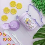 Kit Lancheira Infantil com 2 Talheres + Garrafa 500 ml - Interponte