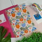 Caderno Universitário Feminino Hit 1 Matéria Espiral 80 Folhas - Tilibra