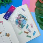 Mini Prendedor de Papel em Madeira  30 Unidades - Rio Tijucas