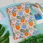 Caderno Universitário Feminino Hit 10 Matérias Espiral 160 Folhas - Tilibra