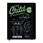Caderno Colegial Brochura Star Wars 80 Folhas (Baby Yoda) 19 x 24,5 cm - Jandaia