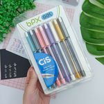 Kit Canetas Gel Bpx 0.7 mm 8 Cores - Cis