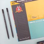 Kit Bloco de Anotações Destacável Looney Tunes com 5 Bloquinhos de 20 Folhas - DAC