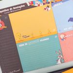 Kit Bloco de Anotações Destacável Looney Tunes com 5 Bloquinhos de 20 Folhas - DAC