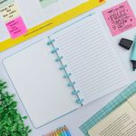Caderno de Disco A5 14 x 21,5 cm com 80 Folhas - Importado