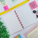 Caderno de Disco A5 14 x 21,5 cm com 80 Folhas - Importado