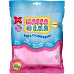 Massa de E.V.A. Rosa Bebê 50 Gramas Para Modelagem - Make+
