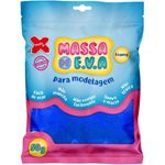 Massa de E.V.A. Azul Escuro 50 Gramas Para Modelagem - Make+