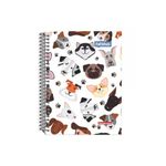 Caderno Universitário Fofinhos 1 Matéria 80 Folhas - Panamericana