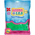 Massa de E.V.A. Verde Escuro 50 Gramas Para Modelagem - Make+