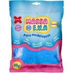 Massa de E.V.A. Azul Claro 50 Gramas Para Modelagem - Make+