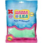 Massa de E.V.A. Verde Claro 50 Gramas Para Modelagem - Make+