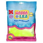 Massa de E.V.A. Amarelo Limão 50 Gramas Para Modelagem - Make+