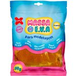 Massa de E.V.A. Marrom 50 Gramas Para Modelagem - Make+
