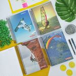 Caderno Universitário 20 cm x 27,5 cm Only 15 Matérias 210 Folhas - PanAmericano