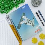 Caderno Universitário 20 cm x 27,5 cm Only 15 Matérias 210 Folhas - PanAmericano