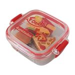 Borracha Marmitinha Mini Foods 4 Unidades (Batata Frita, Hambúrguer, Hot Dog e Pizza) - Tilibra