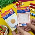 Bloco Adesivo Tili Notes Foods 30 Folhas (Ovo Frito e Pão de Forma) - Tilibra
