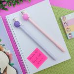 Caneta em Gel 0.5mm Purrfect Cats Tinta Preta - Tilibra