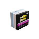 Bloco Adesivo Post-it Coleção Serenidade 5 Blocos 76 x 76 mm  450 Folhas - 3M