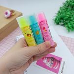 Cola Colorida Docinhos com Cheiro em Bastão 8g  (azul, amarelo e rosa) - Tilibra