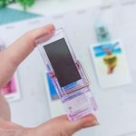 Prendedor de Papel Magnético 3 Unidades 61 mm (Azul, Rosa e Transparente) - Tilibra