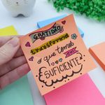 Bloco Adesivo Post-it Coleção Alegria 5 Blocos 76 x 76 mm  450 Folhas - 3M
