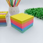 Bloco Adesivo Post-it Coleção Alegria 5 Blocos 76 x 76 mm  450 Folhas - 3M