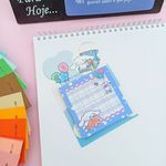 Bloco Adesivo Sanrio  75 x 75 mm 65 Folhas - Importado