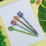 Lápis Grafite Bichinhos nº2 com Borracha - Yins
