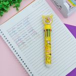 Caneta Esferográfica 0.7mm com 10 Cores  Hello Kitty Mini World - Importado