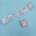 Bloco Adesivo Formato de Livrinho com 10 Blocos 85 x 68 x 19 mm 200 Folhas Sticky Note - Importado