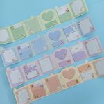 Bloco Adesivo Formato de Livrinho com 10 Blocos 85 x 68 x 19 mm 200 Folhas Sticky Note - Importado