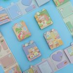 Bloco Adesivo Formato de Livrinho com 10 Blocos 85 x 68 x 19 mm 200 Folhas Sticky Note - Importado