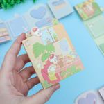 Bloco Adesivo Formato de Livrinho com 10 Blocos 85 x 68 x 19 mm 200 Folhas Sticky Note - Importado